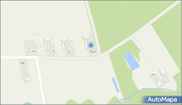 Chrząstawa, Chrząstawa, 74, mapa Chrząstawa