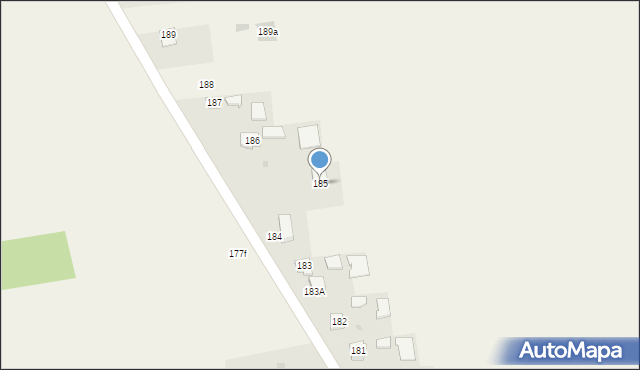 Chrząstów, Chrząstów, 185, mapa Chrząstów