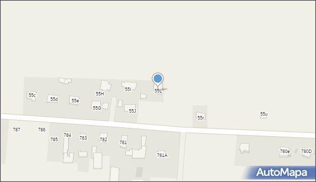 Chrząstów, Chrząstów, 55L, mapa Chrząstów