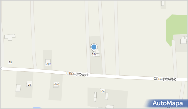 Chrząstów Wielki, Chrząstów Wielki, 24a, mapa Chrząstów Wielki
