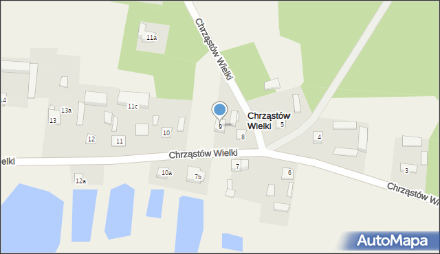 Chrząstów Wielki, Chrząstów Wielki, 9, mapa Chrząstów Wielki