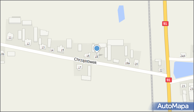 Chrząstówek, Chrząstówek, 19, mapa Chrząstówek