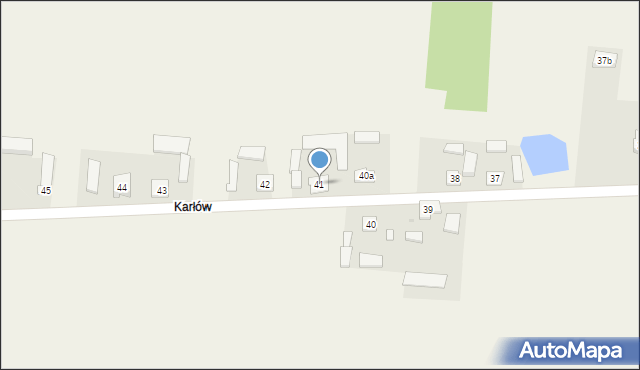 Chrząstówek, Chrząstówek, 41, mapa Chrząstówek