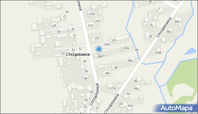 Chrząstowice, Chrząstowice, 100, mapa Chrząstowice