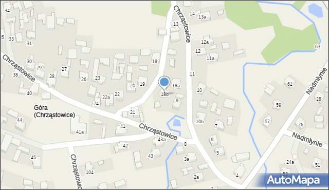 Chrząstowice, Chrząstowice, 18b, mapa Chrząstowice