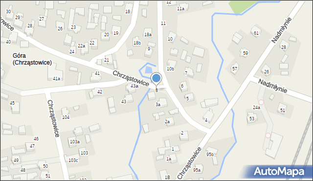 Chrząstowice, Chrząstowice, 8, mapa Chrząstowice