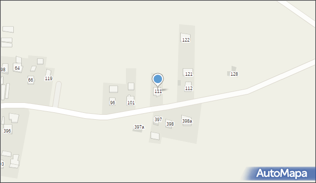 Chrząstówka, Chrząstówka, 111, mapa Chrząstówka