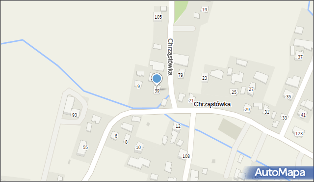 Chrząstówka, Chrząstówka, 39, mapa Chrząstówka