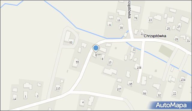 Chrząstówka, Chrząstówka, 6, mapa Chrząstówka