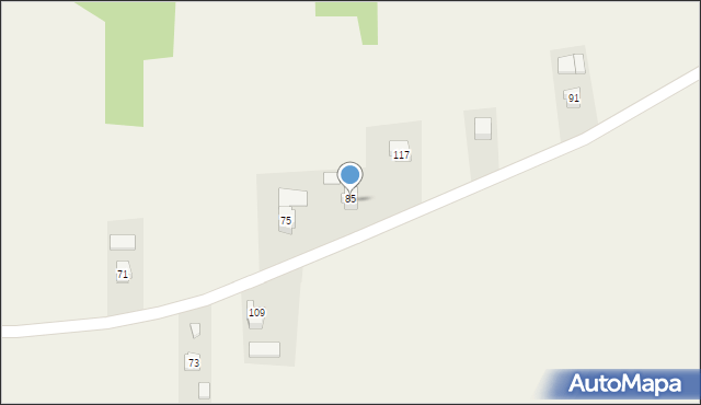 Chrząstówka, Chrząstówka, 89, mapa Chrząstówka