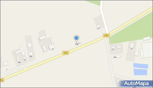 Chrząstowo, Chrząstowo, 10a, mapa Chrząstowo