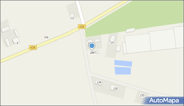 Chrząstowo, Chrząstowo, 14a, mapa Chrząstowo