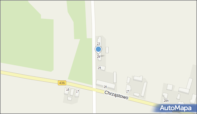 Chrząstowo, Chrząstowo, 24, mapa Chrząstowo