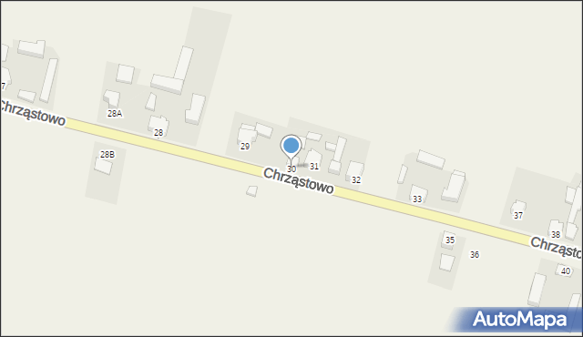 Chrząstowo, Chrząstowo, 30, mapa Chrząstowo