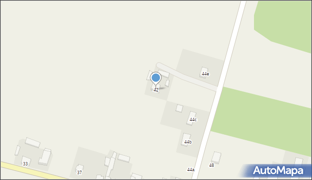 Chrząstowo, Chrząstowo, 42, mapa Chrząstowo