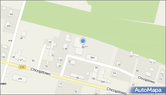 Chrząstowo, Chrząstowo, 56, mapa Chrząstowo