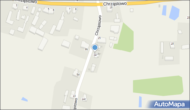 Chrząstowo, Chrząstowo, 14, mapa Chrząstowo