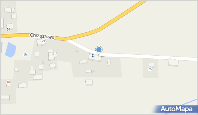 Chrząstowo, Chrząstowo, 23/2, mapa Chrząstowo
