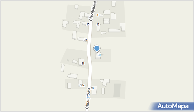 Chrząstowo, Chrząstowo, 31a, mapa Chrząstowo