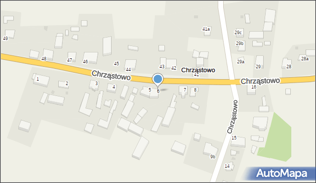 Chrząstowo, Chrząstowo, 6, mapa Chrząstowo