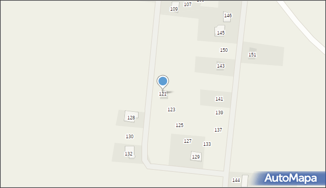 Chrząstowo, Chrząstowo, 121, mapa Chrząstowo