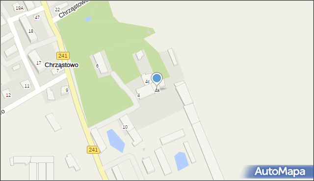 Chrząstowo, Chrząstowo, 4a, mapa Chrząstowo
