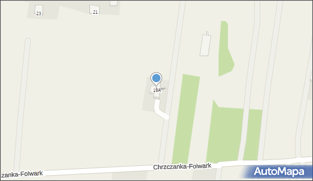 Chrzczanka-Folwark, Chrzczanka-Folwark, 19A, mapa Chrzczanka-Folwark