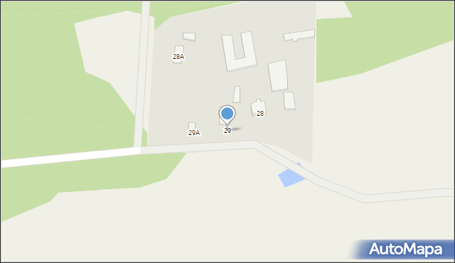 Chrzczanka-Folwark, Chrzczanka-Folwark, 29, mapa Chrzczanka-Folwark