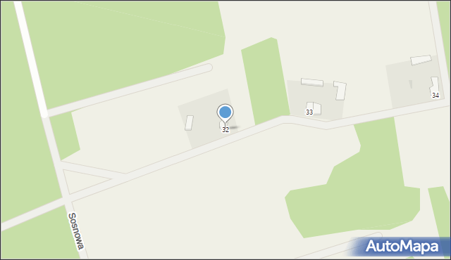 Chrzczanka-Folwark, Chrzczanka-Folwark, 32, mapa Chrzczanka-Folwark