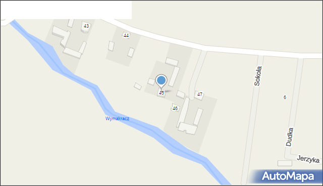 Chrzczanka-Folwark, Chrzczanka-Folwark, 45, mapa Chrzczanka-Folwark