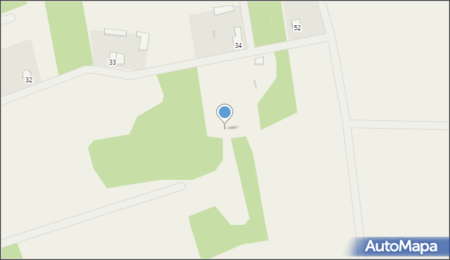 Chrzczanka Włościańska, Chrzczanka Włościańska, 54a, mapa Chrzczanka Włościańska