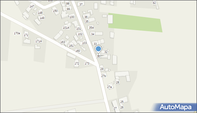 Chrzelice, Chrzelice, 30, mapa Chrzelice