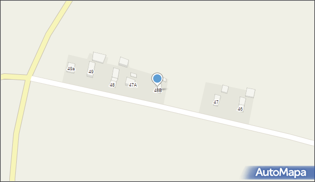 Chrzelice, Chrzelice, 48B, mapa Chrzelice