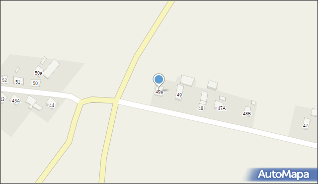 Chrzelice, Chrzelice, 49a, mapa Chrzelice