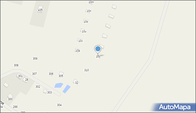Chrztowo, Chrztowo, 10y, mapa Chrztowo