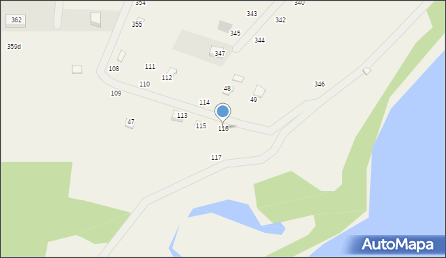 Chrztowo, Chrztowo, 116, mapa Chrztowo