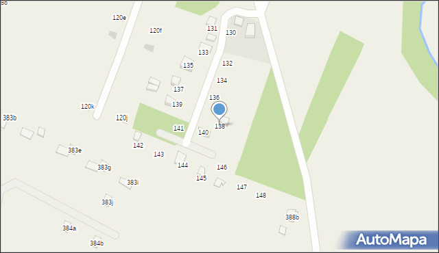 Chrztowo, Chrztowo, 138, mapa Chrztowo