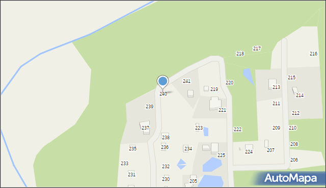 Chrztowo, Chrztowo, 240, mapa Chrztowo