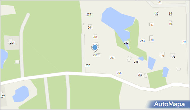 Chrztowo, Chrztowo, 258, mapa Chrztowo
