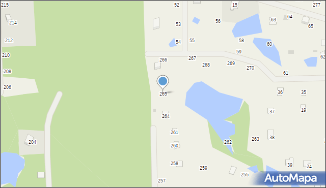 Chrztowo, Chrztowo, 265, mapa Chrztowo
