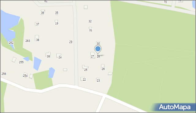 Chrztowo, Chrztowo, 28, mapa Chrztowo