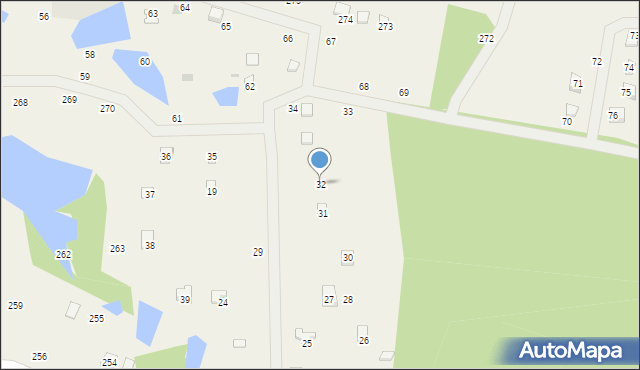 Chrztowo, Chrztowo, 32, mapa Chrztowo