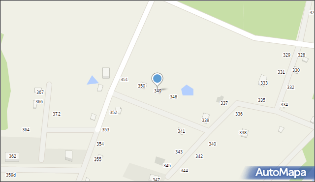 Chrztowo, Chrztowo, 349, mapa Chrztowo