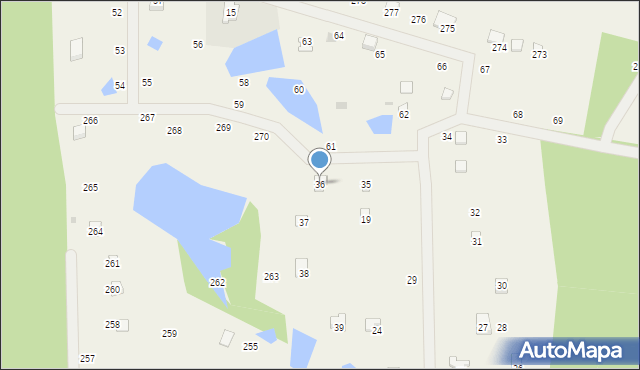 Chrztowo, Chrztowo, 36, mapa Chrztowo