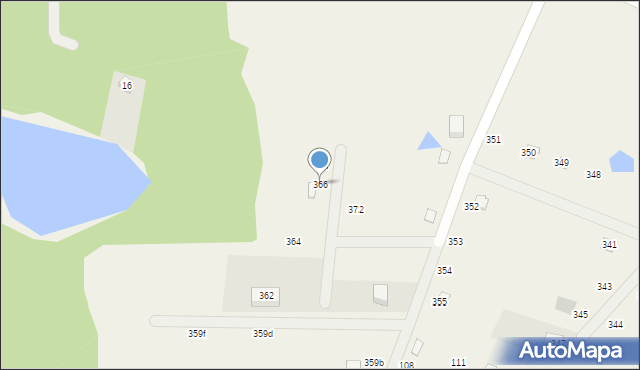 Chrztowo, Chrztowo, 366, mapa Chrztowo