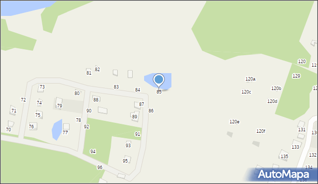 Chrztowo, Chrztowo, 85, mapa Chrztowo