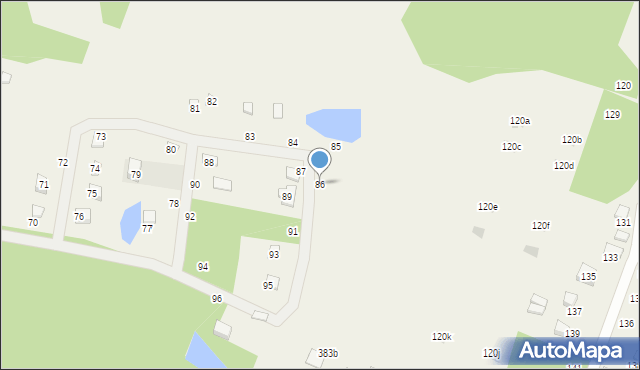 Chrztowo, Chrztowo, 86, mapa Chrztowo