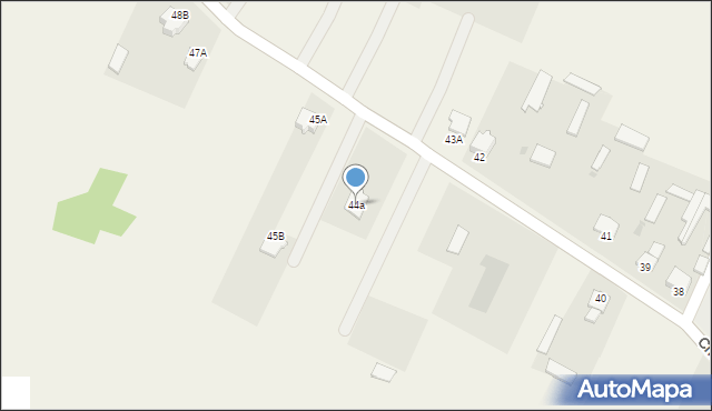 Chudek, Chudek, 44a, mapa Chudek
