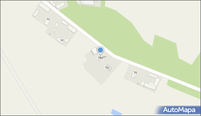 Chudek, Chudek, 59a, mapa Chudek