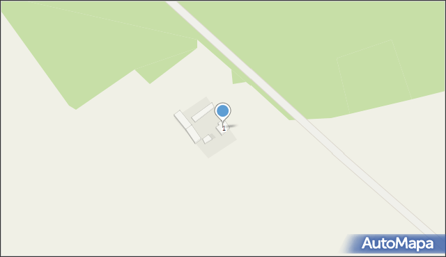 Chudobczyce, Chudobczyce, 1, mapa Chudobczyce